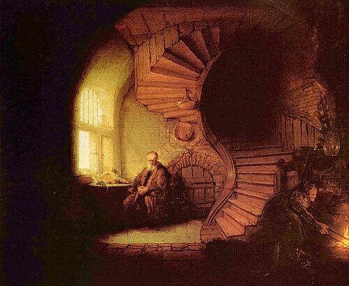 Le philosophe (tableau de Rembrandt)